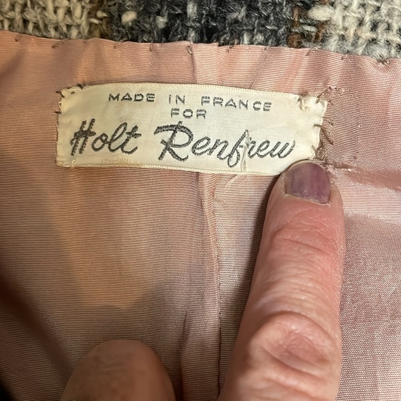 Vintage 40s LANVIN wool suit - Picture 2 of 12